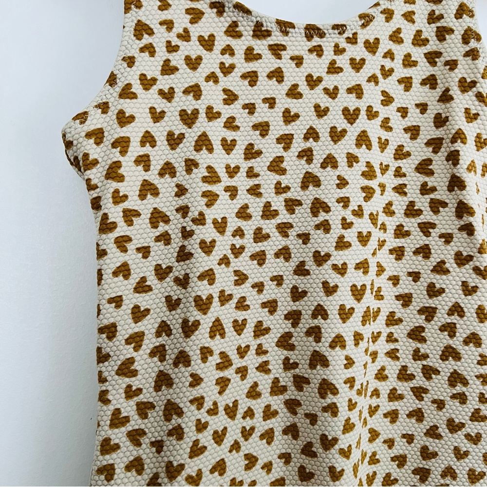 H&M Textured Heart Print One Piece - Picture 2 of 8